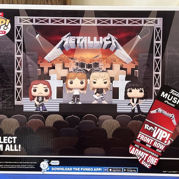 Funko Pop! Moment Deluxe Metallica Master Of Puppets Tour 1986 ~ Sold Out Excl. - Picture 4 of 7